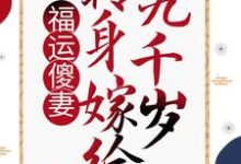 已完結小說《福運傻妻：轉身嫁給九千歲》在線章節閱讀-極品小說