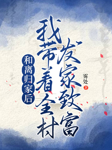 和離歸家後，我帶著全村發家致富這本小說怎麼樣？免費在線閱讀試試